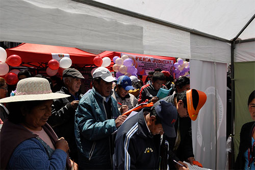 Lee más sobre el artículo TCP participó de la Feria Judicial en Potosí