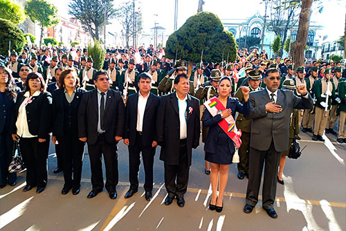 En este momento estás viendo TCP participó en todos los actos protocolares por la gesta libertaria del departamento de Potosí