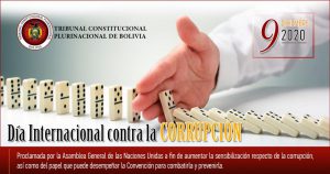 Lee más sobre el artículo DÍA INTERNACIONAL CONTRA LA CORRUPCIÓN