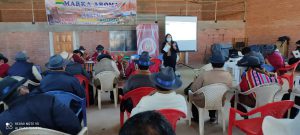 Lee más sobre el artículo TCP llega hasta Marka Aroma con Taller sobre Justicia Indígena Originaria Campesina