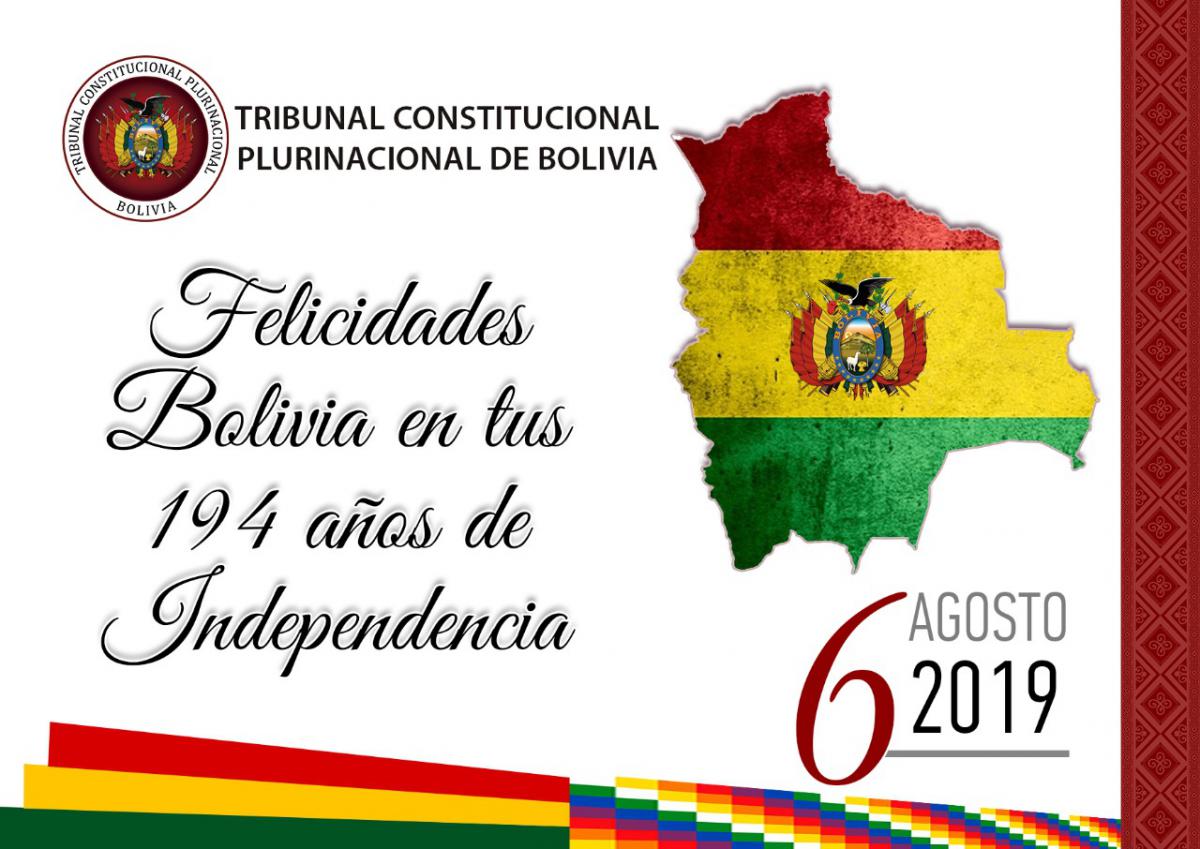 Lee más sobre el artículo FELICIDADES BOLIVIA
