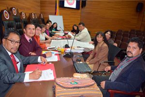 Lee más sobre el artículo Secretaria Técnica del TCP desarrolla taller práctico sobre Pluralismo Jurídico y los Derechos Indígena Originario Campesinos