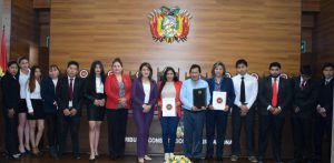 Lee más sobre el artículo El TCP de Bolivia suscribió convenio específico con la Facultad de Derecho, Ciencias Políticas y Sociales de la UMRPSFXCH