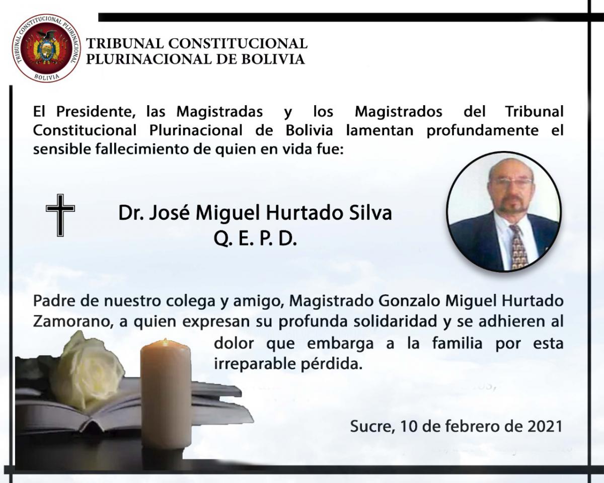 En este momento estás viendo CONDOLENCIAS