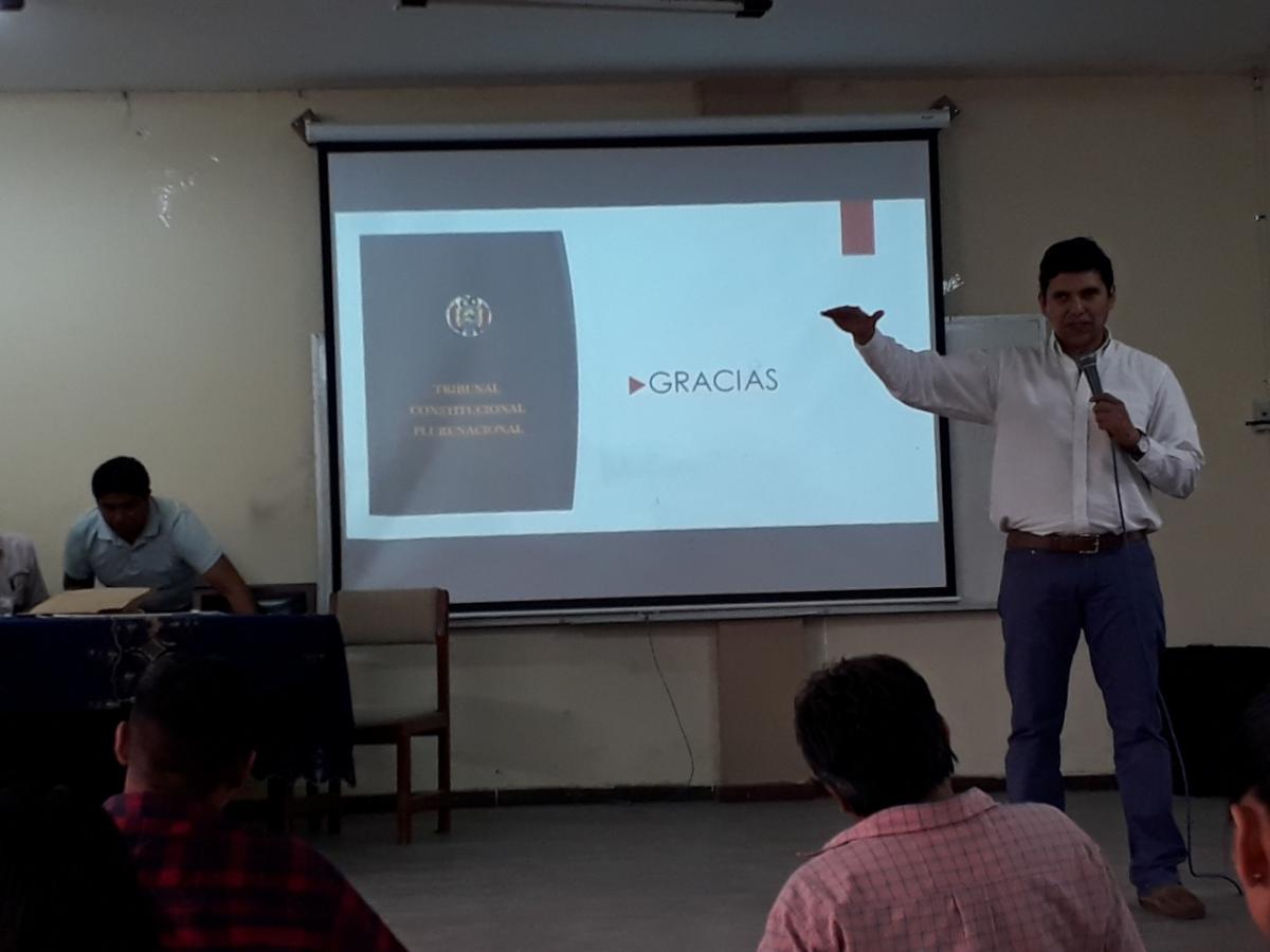 En este momento estás viendo TCP realiza Seminario en el municipio de Yapacani