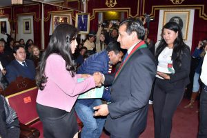 Lee más sobre el artículo Magistrada Amusquivar participó en la inauguración del Año Judicial en el Distrito de Oruro