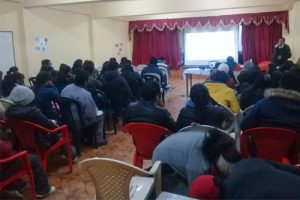 Lee más sobre el artículo TCP Socializa la Ley 1178 e Información Sobre Contrataciones Estatales a Estudiantes Potosinos