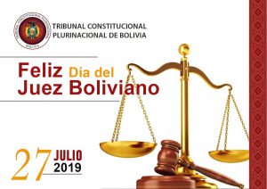 Lee más sobre el artículo DÍA DEL JUEZ BOLIVIANO