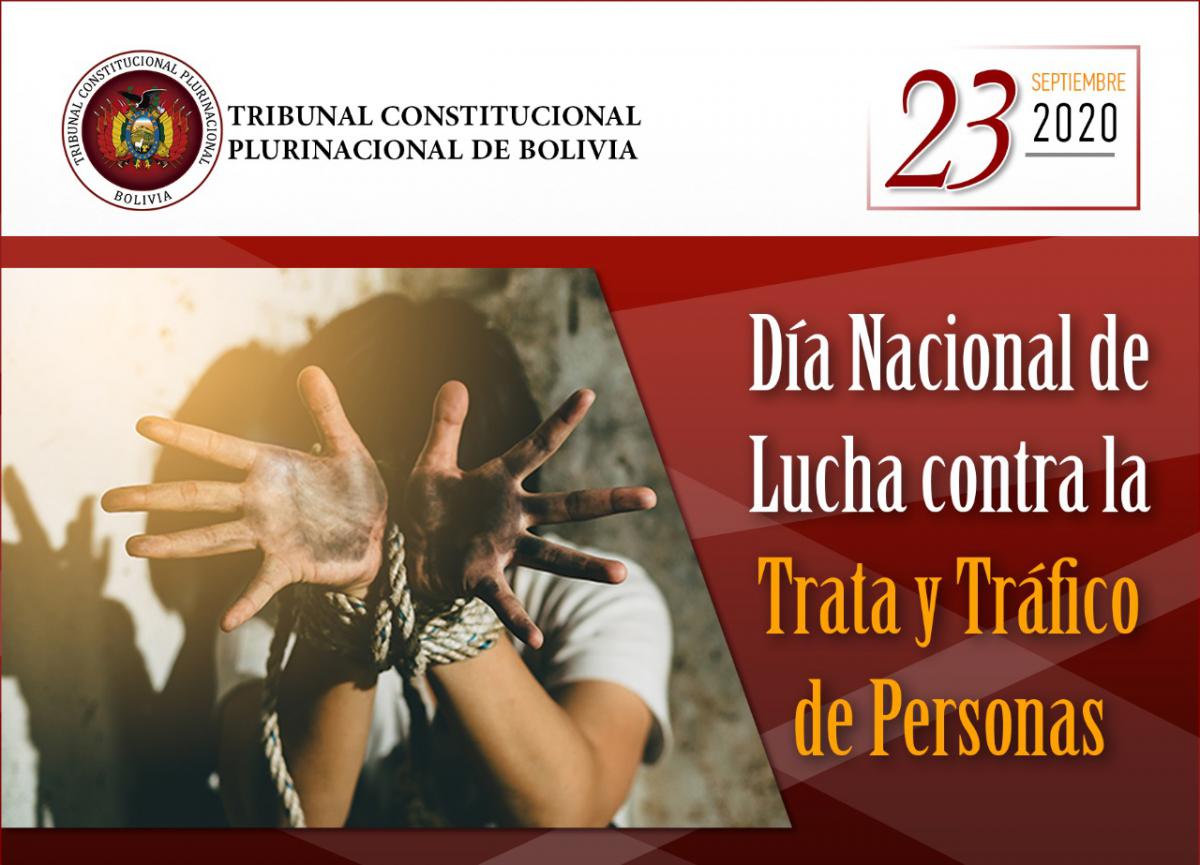 Lee más sobre el artículo DÍA NACIONAL DE LUCHA CONTRA LA TRATA Y TRAFICO DE PERSONAS