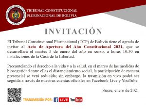 Lee más sobre el artículo INVITACION