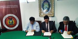 Lee más sobre el artículo TCP de firma Convenio Específico con la Universidad Autónoma Gabriel René Moreno