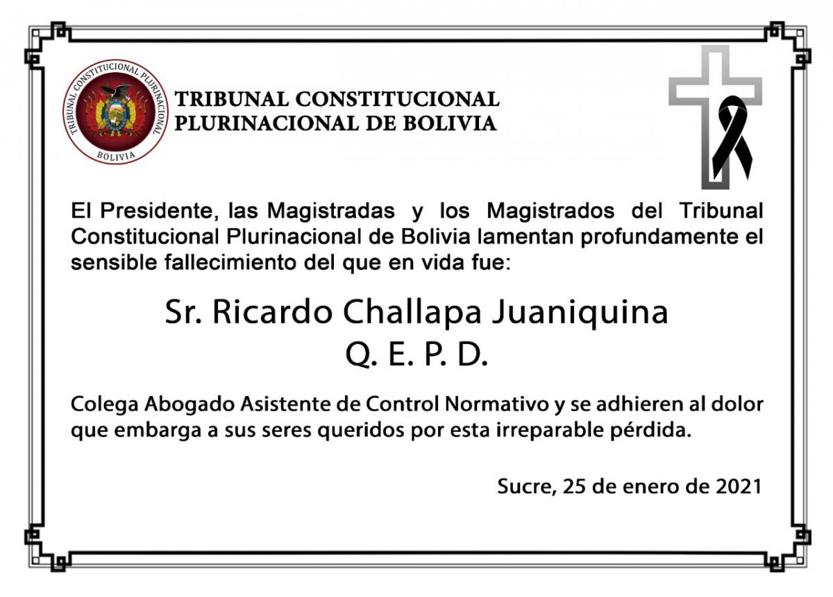 En este momento estás viendo UNA GRAN TRISTEZA AFLIGE A NUESTRA INSTITUCIÓN