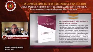 Lee más sobre el artículo Presidente del TCP presenta libro sobre Justicia Constitucional en Materia Laboral y Social