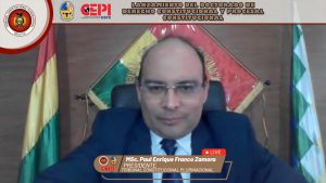 Lee más sobre el artículo TCP y USFX lanzan Primer Programa de Doctorado en Derecho Constitucional y Procesal Constitucional