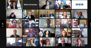 Lee más sobre el artículo Presidente del TCP participó en diálogo constitucional sobre empresas y derechos humanos en Encuentro Latinoamericano