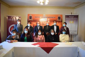 Lee más sobre el artículo Sala Plena del TCP mantuvo encuentro de coordinación interinstitucional con autoridades nacionales del Órgano Electoral Plurinacional