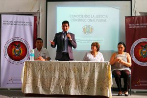 Lee más sobre el artículo Estudiantes de Derecho participan del Taller: “Principios y Fundamentos de la Jurisdicción Constitucional y Acciones Tutelares”