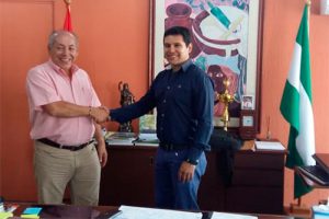 Lee más sobre el artículo Magistrado  Calderón se reunió con Presidente del Colegio de Abogados en Santa Cruz