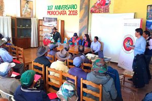 Lee más sobre el artículo El TCP fortalece el conocimiento sobre justicia constitucional en el municipio de Morochata