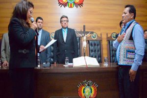 Lee más sobre el artículo Magistrado Petronilo Flores Condori asume la Presidencia del Tribunal Constitucional Plurinacional