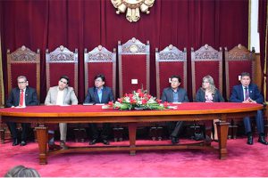 Lee más sobre el artículo Magistrados del TCP participan de acto conmemorativo por el Día del Juez Boliviano