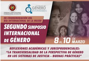 Lee más sobre el artículo SEGUNDO SIMPOSIO INTERNACIONAL DE GÉNERO