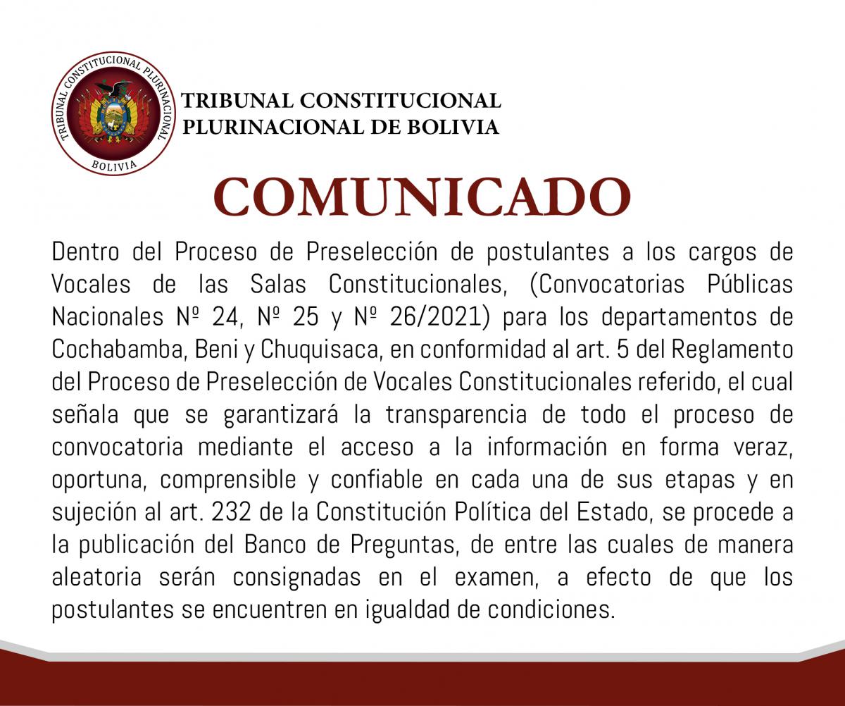 Lee más sobre el artículo COMUNICADO