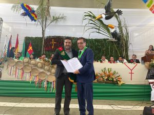 Lee más sobre el artículo MAGISTRADO DEL TRIBUNAL CONSTITUCIONAL PLURINACIONAL ES CONDECORADO POR EL GOBIERNO AUTÓNOMO MUNICIPAL DE TRINIDAD