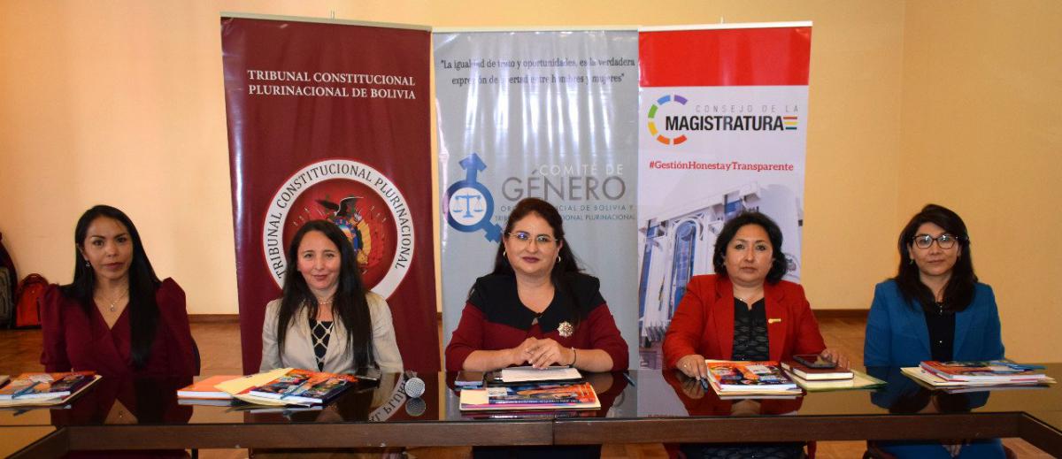 En este momento estás viendo MAGISTRADA GALLARDO PARTICIPÓ EN EL SEGUNDO DIÁLOGO DEL COMITÉ DE GÉNERO DEL ÓRGANO JUDICIAL Y TRIBUTARIO CONSTITUCIONAL PLURINACIONAL SOBRE ACCESO A LA JUSTICIA DE MUJERES EN SITUACIÓN DE VIOLENCIA
