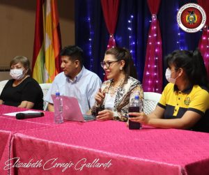 Lee más sobre el artículo MASIVA PARTICIPACIÓN EN EL SEMINARIO PRESENCIAL “JUSTICIA CONSTITUCIONAL CON PERSPECTIVA DE GÉNERO Y CONTROL DE CONSTITUCIONALIDAD DE LA LEY 348” A CARGO DE LA MAGISTRADA ELIZABETH CORNEJO