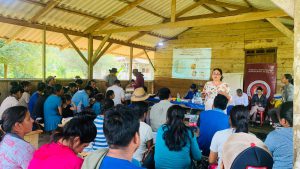 Lee más sobre el artículo MAGISTRADA GALARDO EXPUSO SOBRE LA PROTECCIÓN CONSTITUCIONAL DE LOS DERECHOS DE LAS NACIONES Y PUEBLOS INDÍGENAS EN TALLER REALIZADO EN EL TRÓPICO DE COCHABAMBA