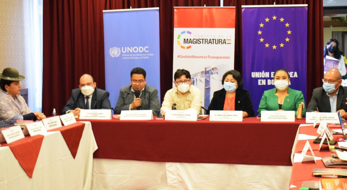 En este momento estás viendo PRESIDENTE DEL TCP PARTICIPÓ EN LA REUNIÓN TÉCNICA DE PRESENTACIÓN DEL PROYECTO DE LEY DEL RÉGIMEN DISCIPLINARIO DEL ÓRGANO JUDICIAL