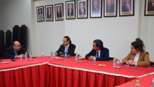 Lee más sobre el artículo PRESIDENTE DEL TRIBUNAL CONSTITUCIONAL PLURINACIONAL, MSC, PAUL ENRIQUE FRANCO ZAMORA, SOSTIENE REUNIÓN CON PAULO ABRÃO, ESPECIALISTA EN DERECHOS HUMANOS Y EX SECRETARIO EJECUTIVO DE LA COMISIÓN INTERAMERICANA DE DERECHOS HUMANOS -CIDH