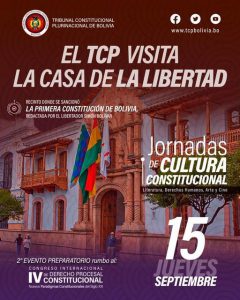 Lee más sobre el artículo JORNADAS DE CULTURA CONSTITUCIONAL