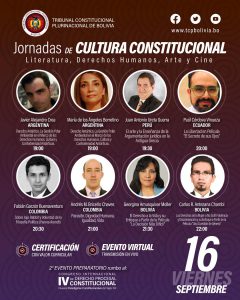 Lee más sobre el artículo ÚLTIMA JORNADA DE CULTURA CONSTITUCIONAL: