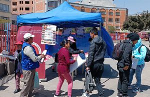 Lee más sobre el artículo SOCIALIZAN ATRIBUCIONES Y COMPETENCIAS DEL TCP EN LA CIUDAD DE LA PAZ Y EL ALTO