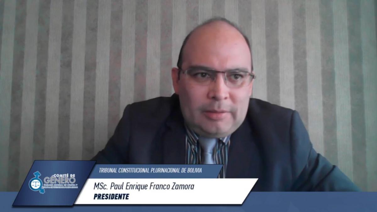 Lee más sobre el artículo PRESIDENTE DEL TCP PARTICIPÓ DEL CURSO DE “FORMACIÓN EN MASCULINIDADES DIVERSAS Y PLURALES DIRIGIDA A IMPARTIDORES DE JUSTICIA CONSTITUCIONAL Y ORDINARIA”