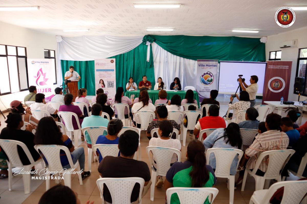 En este momento estás viendo MAGISTRADA ELIZABETH CORNEJO PRESENTÓ LA PONENCIA “ACCESO A LA JUSTICIA CONSTITUCIONAL PLURAL CON PERSPECTIVA DE GÉNERO, INTERCULTURAL E INTERSECCIONAL” EN VILLAMONTES