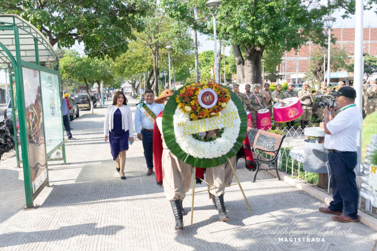 Lee más sobre el artículo MAGISTRADA DEL TCP ELIZABETH CORNEJO GALLARDO PARTICIPÓ DEL HOMENAJE AL DÍA DE APROBACIÓN DEL REFERÉNDUM QUE PERMITIÓ EL PROCESO DE ACCESO A LA AUTONOMÍA REGIONAL DEL GRAN CHACO