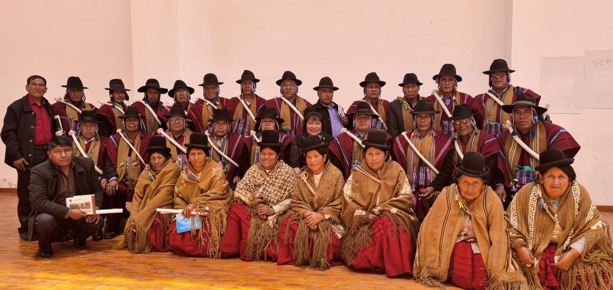En este momento estás viendo EN REPRESENTACIÓN INSTITUCIONAL, MAGISTRADA BRIGIDA VARGAS DESARROLLÓ TALLER SOBRE “JUSTICIA INDÍGENA ORIGINARIA CAMPESINA” DIRIGIDO AL COMITÉ EJECUTIVO DE LA PROVINCIA LOS ANDES