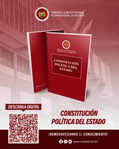 Lee más sobre el artículo TCP PUSO A DISPOSICIÓN DE LA POBLACIÓN, EN FORMATO DIGITAL, LA “CONSTITUCIÓN POLÍTICA DEL ESTADO” TRADUCIDA EN SIETE IDIOMAS OFICIALES
