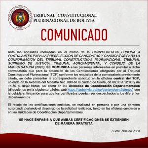 Lee más sobre el artículo COMUNICADO