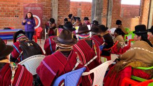 Lee más sobre el artículo MAGISTRADA VARGAS REALIZÓ TALLERES EN LA PROVINCIA LOS ANDES Y MURILLO DEL DEPARTAMENTO DE LA PAZ