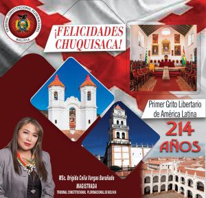 Lee más sobre el artículo SALUTACIÓN POR LOS 214 AÑOS DEL PRIMER GRITO LIBERTARIO DE AMÉRICA LATINA