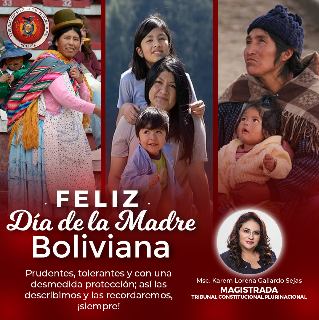 En este momento estás viendo DÍA DE LA MADRE BOLIVIANA