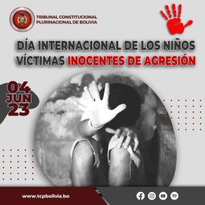 Lee más sobre el artículo DÍA INTERNACIONAL DE LOS NIÑOS VÍCTIMAS DE AGRESIÓN