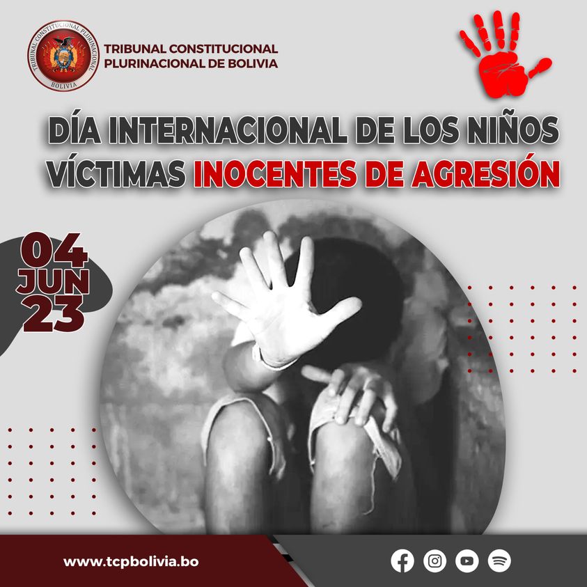 Lee más sobre el artículo DÍA INTERNACIONAL DE LOS NIÑOS VÍCTIMAS DE AGRESIÓN