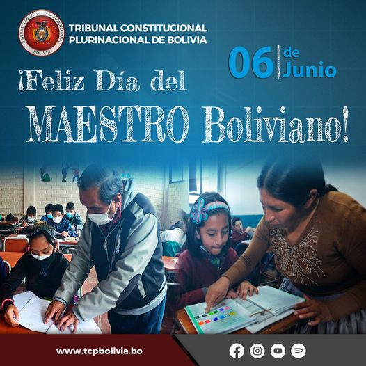 Lee más sobre el artículo DÍA DEL MAESTRO BOLIVIANO