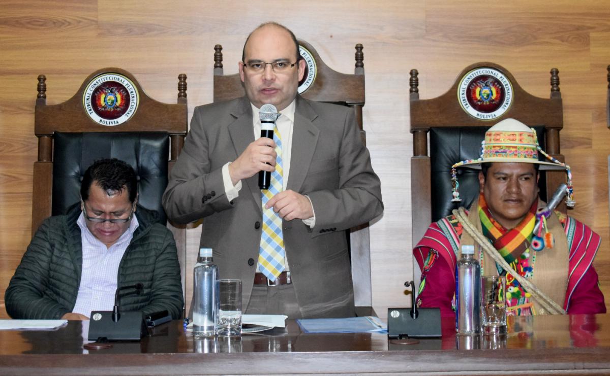 En este momento estás viendo AUTORIDADES DEL TCP Y DE CONAMAQ SOSTUVIERON REUNIÓN DE COORDINACIÓN