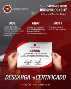 Lee más sobre el artículo DESCARGA TU CERTIFICADO DEL CURSO “NOCIONES SOBRE JURISPRUDENCIA”